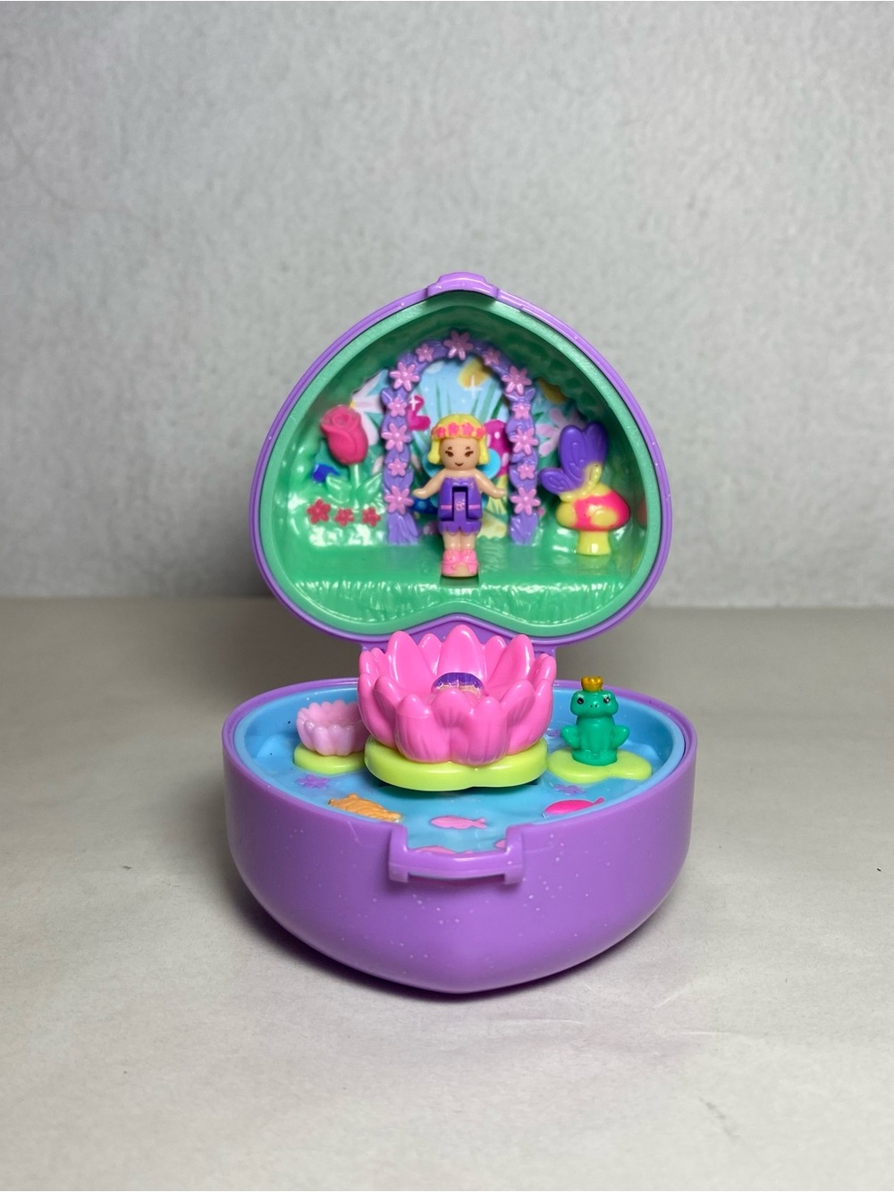 Polly Pocket Keepsake Collection Heritage Ring Box Fairy Meadow RARE COMPLETE